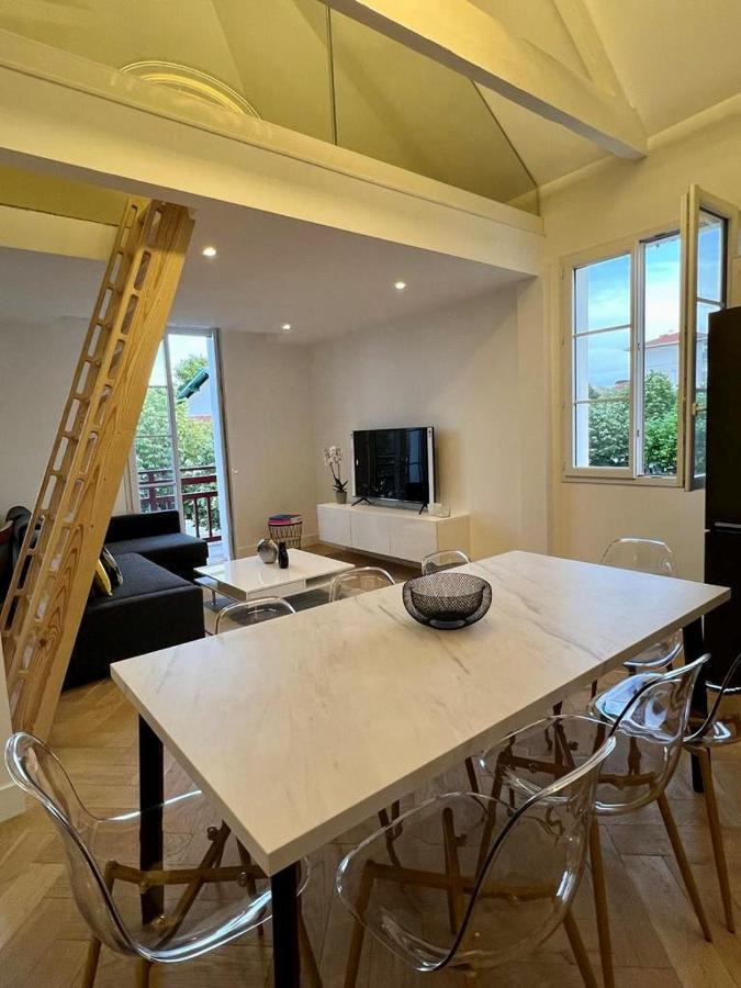 Piscine Et Jacuzzi Loft Ravissant Dans Une Maison Basque Anglet Exterior foto
